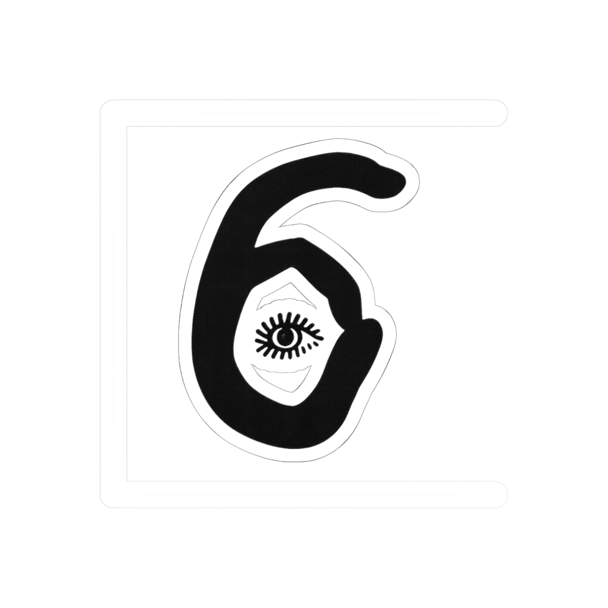 Drake Summer Sixteen 6 God Sticker | Bold Vinyl Decal - Drake (OVO) official Stickers merch