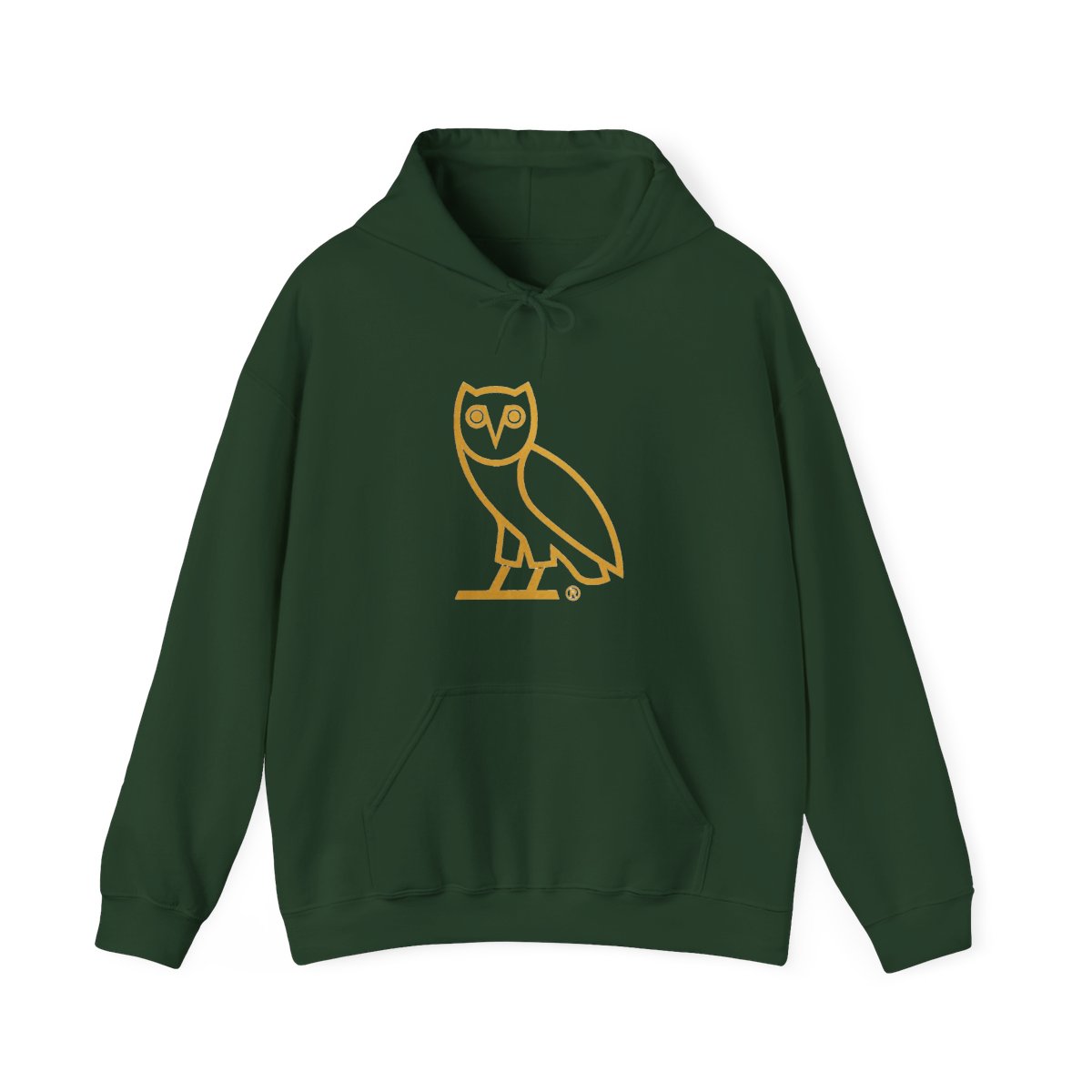 NEW Octobers Very Own Drake OVO OG Gold Owl Hoodie Black Size XL — official Drake (OVO) hoodies